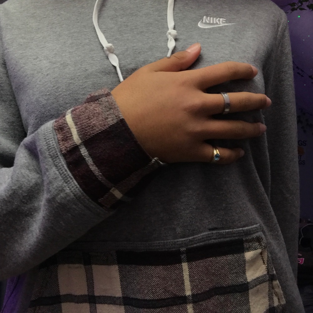 Upholstered Nike Hoodie